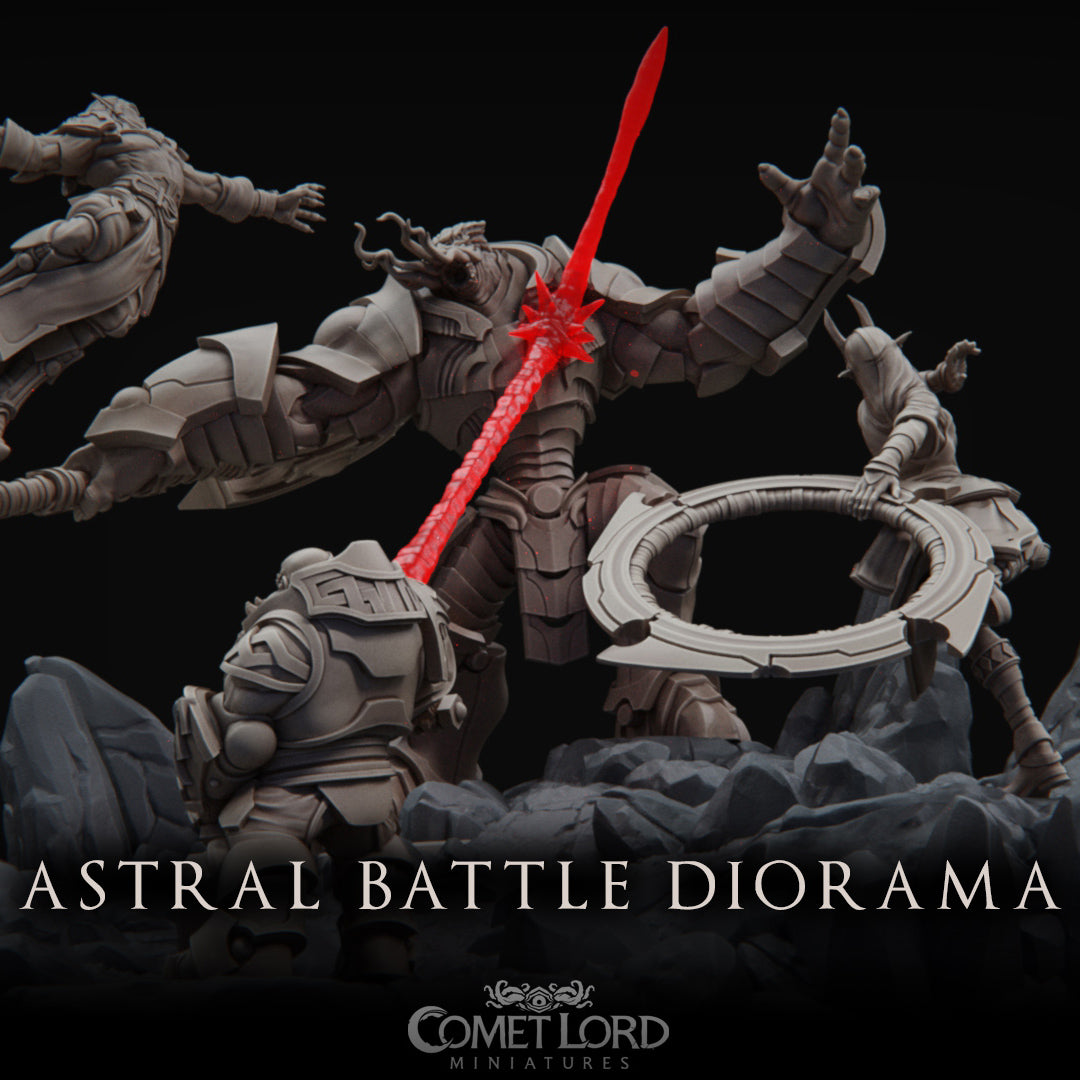 Astral Battle Diorama - Digital Version