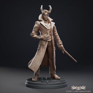 Goodman, Tiefling Arcanist - Digital Version