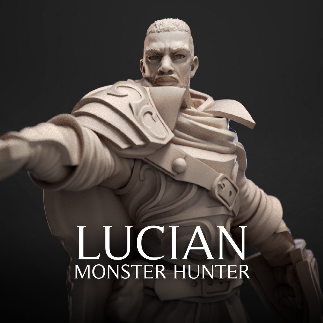 Lucian, Genasi Monster Slayer - Digital Version