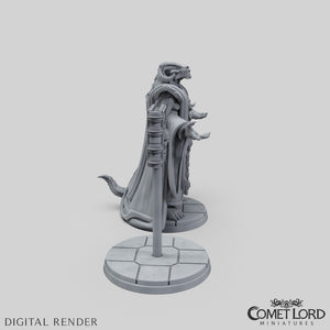 Artashir, Dragonborn Wizard & Grimoire Viridi - Physical Version