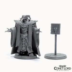 Artashir, Dragonborn Wizard & Grimoire Viridi - Physical Version