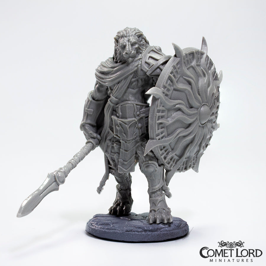 Kyros, The Lionman Warpriest - Physical Version