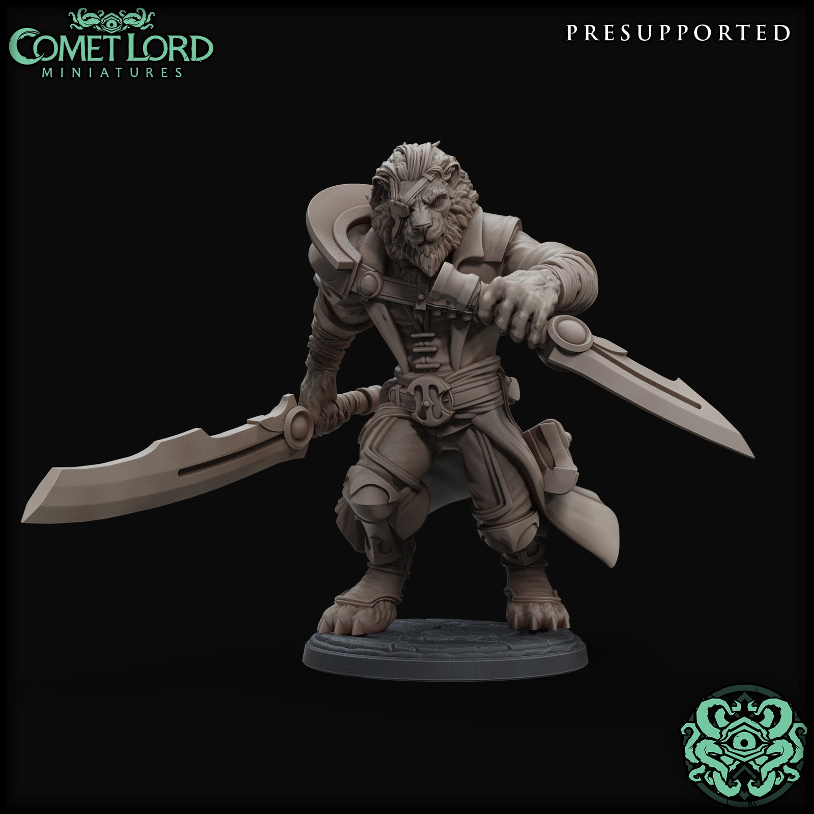 Tiberius, Lionman Bloodhunter - Digital Version