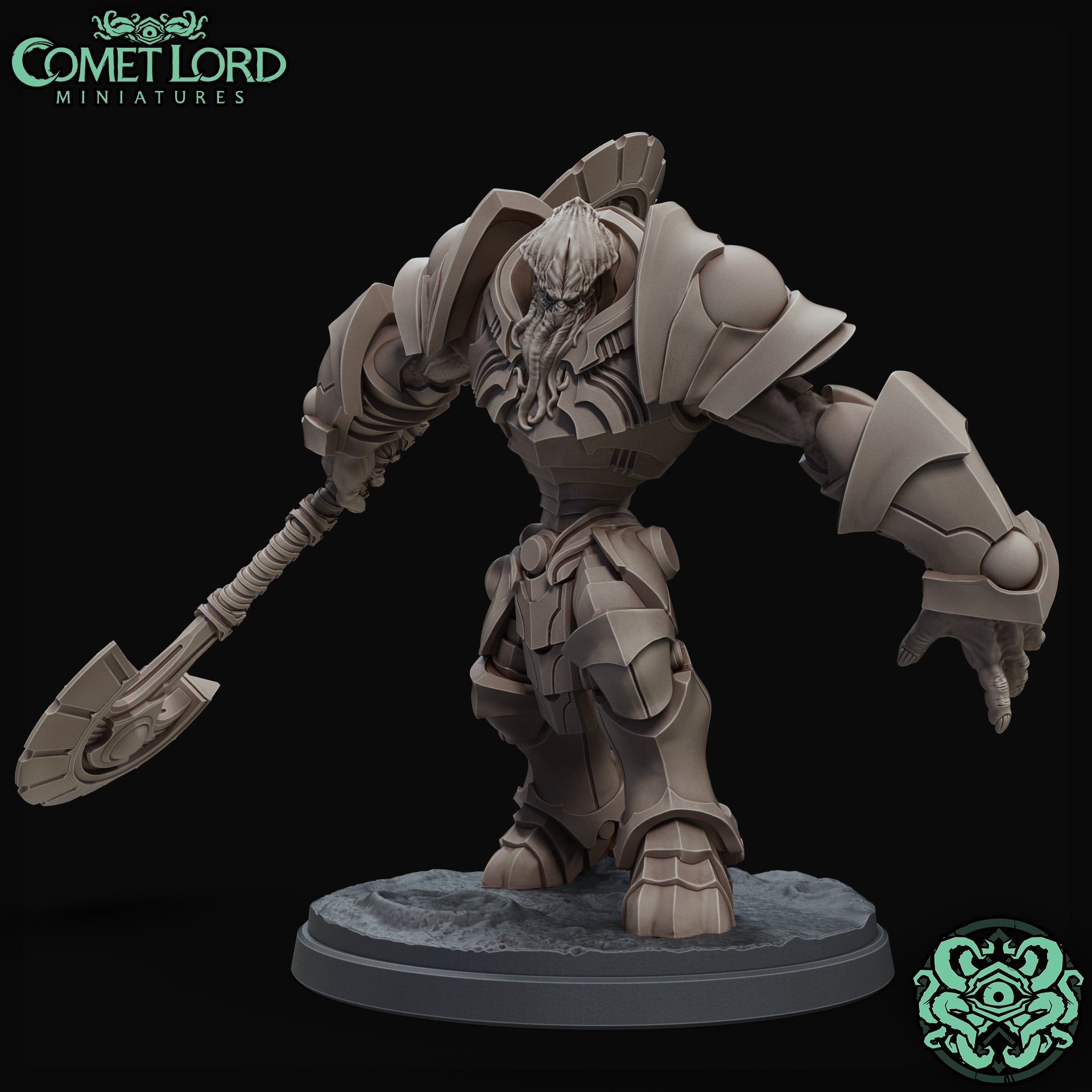 Mini Juggernaut Xeredian Juggernaut - Digital Version - Comet Lord Miniatures