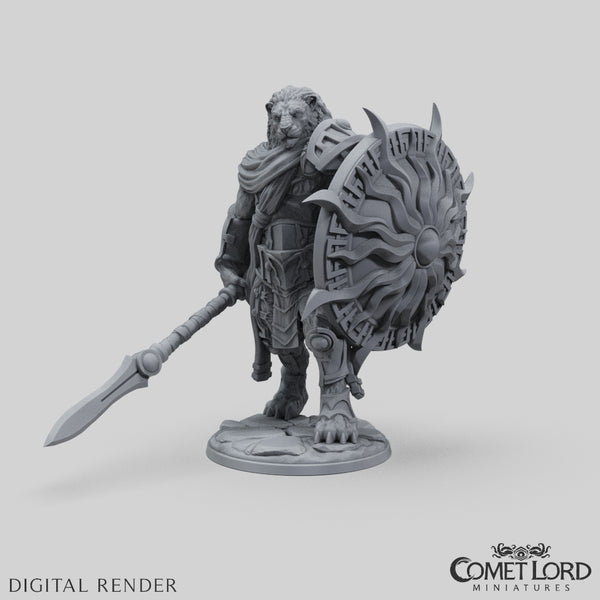 Kyros, The Lionman Warpriest - Physical Version