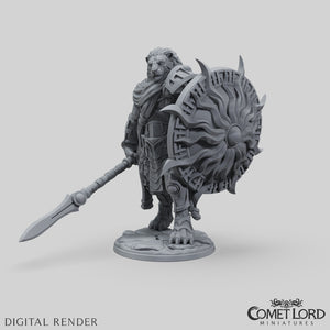 Kyros, The Lionman Warpriest - Physical Version