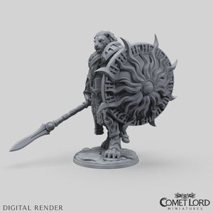 Kyros, The Lionman Warpriest - Physical Version