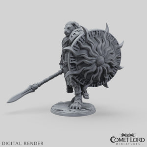 Kyros, The Lionman Warpriest - Physical Version