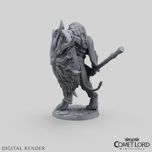 Kyros, The Lionman Warpriest - Physical Version