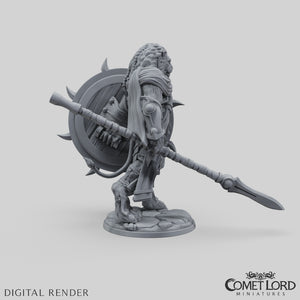 Kyros, The Lionman Warpriest - Physical Version