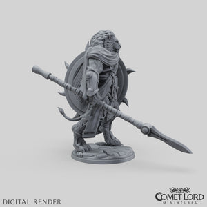 Kyros, The Lionman Warpriest - Physical Version