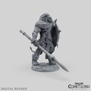 Kyros, The Lionman Warpriest - Physical Version