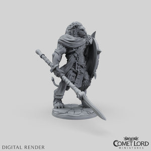 Kyros, The Lionman Warpriest - Physical Version