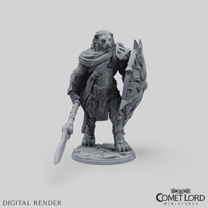 Kyros, The Lionman Warpriest - Physical Version