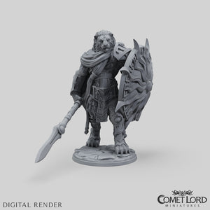 Kyros, The Lionman Warpriest - Physical Version