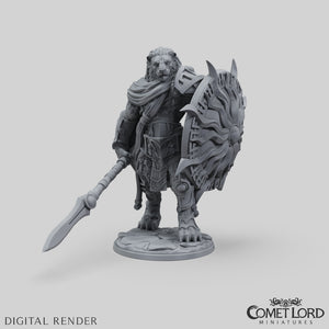 Kyros, The Lionman Warpriest - Physical Version