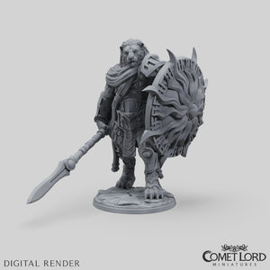 Kyros, The Lionman Warpriest - Physical Version