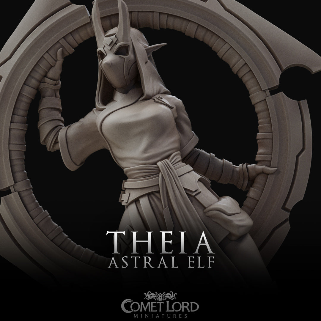 Theia, The Astral Elf Bladesinger - Digital Version