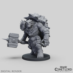 Torok, The Tortle Bloodhunter - LIMITED Smaller Scale - Physical Version