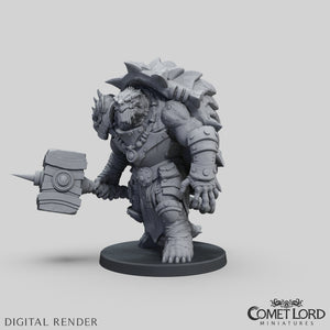 Torok, The Tortle Bloodhunter - LIMITED Smaller Scale - Physical Version