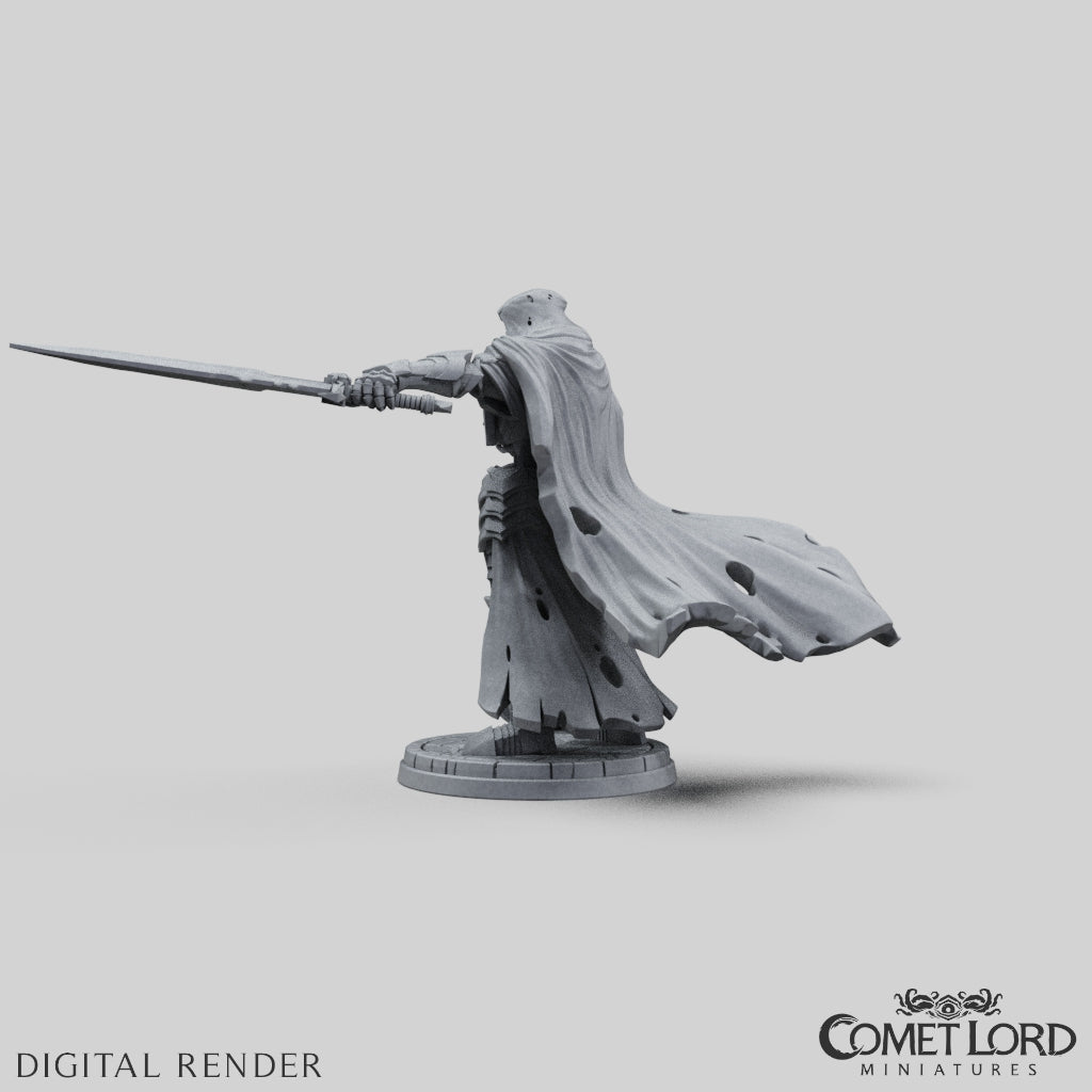 Wolfram, The Death Knight - Physical Version - Comet Lord Miniatures