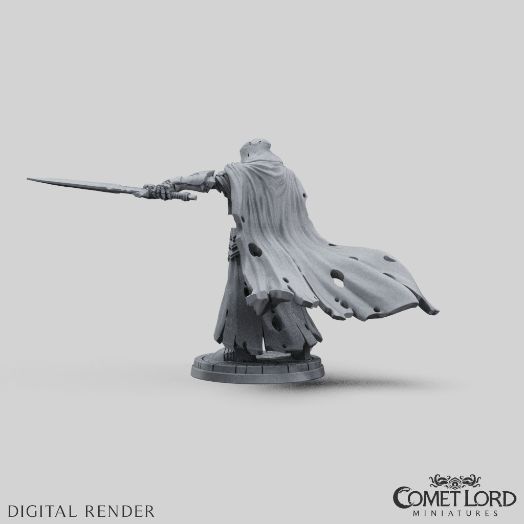 Wolfram, The Death Knight - Physical Version - Comet Lord Miniatures