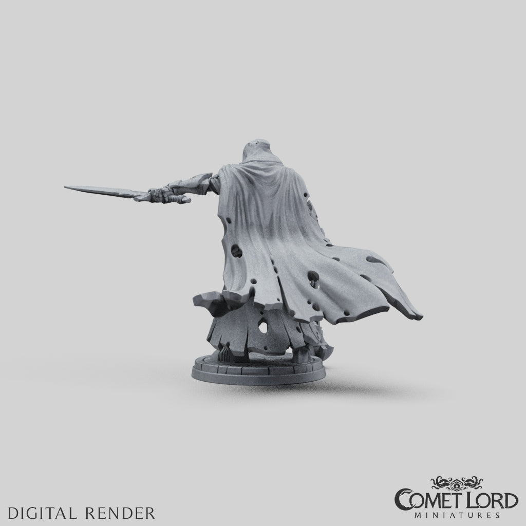 Wolfram, The Death Knight - Physical Version - Comet Lord Miniatures