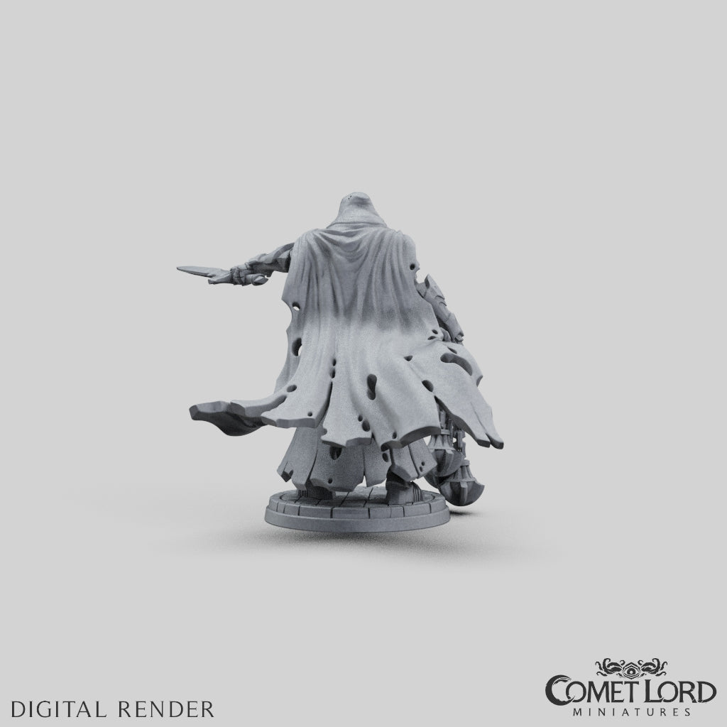 Wolfram, The Death Knight - Physical Version - Comet Lord Miniatures
